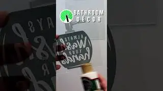 Dollar Tree Bathroom Decor DIY #shorts