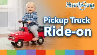 Little Hot-rodders are Excited About HearthSong&rsquo;s Retro Ford Pickup Truck!