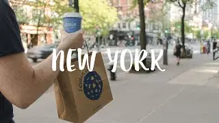 SUB] Living in New York VLOG / Levain Cookies, Coffee at Bryant Park, Times Square, Quarantine Life