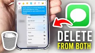 How To Delete Messages From Both Sides On iPhone - Full Guide