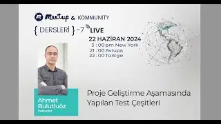 Proje Gelistirme Asamasindda Yapilan Test Cesitleri