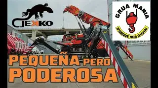 LA MINI GRUA ARAÑA MÁS VERSÁTIL // JEKKO SPX 532 // Grúa Manía Mx