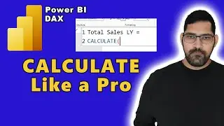 How to CALCULATE in Power BI | DAX Tutorial for Beginners
