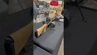 M14 with modern touch😂 #m14 #ww2 #2ndamendment #556 #rare