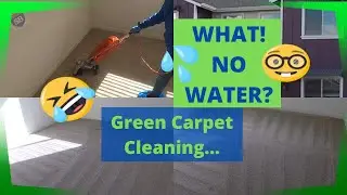 Very Low Moisture Carpet Cleaning / Encapsulation Carpet Cleaning Method