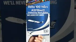 New Gemini Jets Model!!! #aviation #modelairport #modelairplane #geminijets #delta #deltaairlines