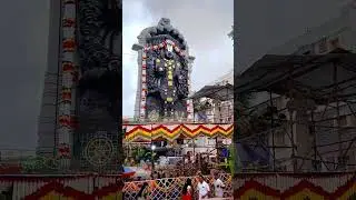 💥108 ft Vishnu Statue😳 Ejipura Vishnu Temple💥 #viralvideo #vishnu #ejipura #bangalore