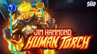 Can Jim Hammond Human Torch Burn the Meta? | Marvel Snap #DECK #GAMEPLAY