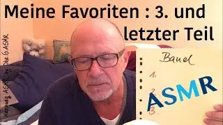 ASMR - Meine Favoriten  3. und letzter Teil : (Musik) Band - German whispering