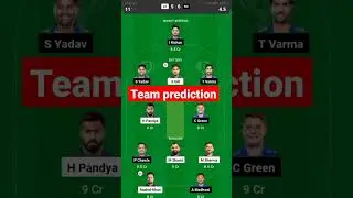 GT Vs MI dream11 team prediction #dream #dream11ipl #ipl #4k #viral
