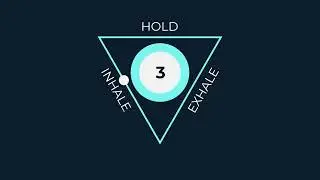 Triangle Breathing Exercise | Inhale&ndash;Hold&ndash;Exhale | 30-Minute Guided Session
