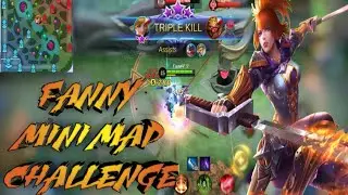 FANNY MINI MAP CHALLENGE | MOBILE LEGENDS BANG BANG