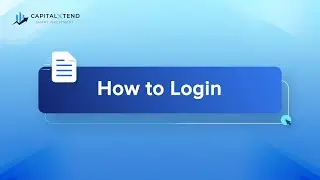 How to Login | CapitalXtend