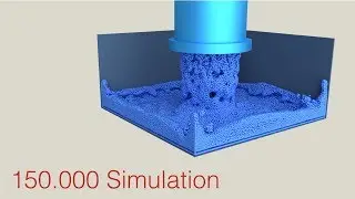 [2.79] 150.000 Fluid Particles Simulation, Tutorial Preview