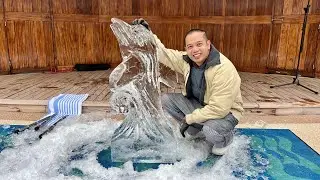 Live Ice Carving Demonstration - Island Princess - Princess Cruises