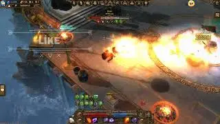 Drakensang Online Mage Damage Test ( Main hand and Double handed )
