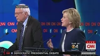 Clinton, Sanders Clash On Guns, Economy, Foreign Policy
