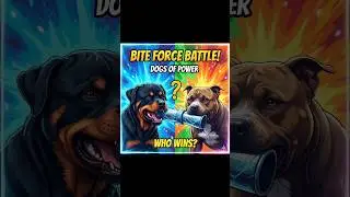 BITE FORCE BATTLE! 🤯 Which Dog Has the STRONGEST JAW?