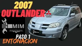 MITSUBISHI OUTLANDER 2007 CON FALLA DE MOTOR Y FUERTE VIBRACION PARTE 1