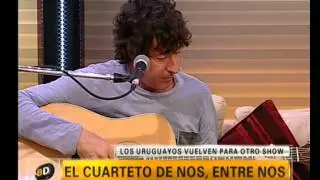 El Cuarteto de Nos interpretando 
