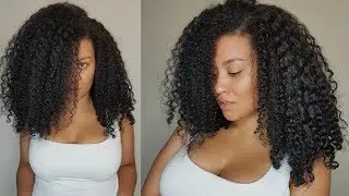 Quick, Defined and Moisturized Wash n Go On Natural Hair