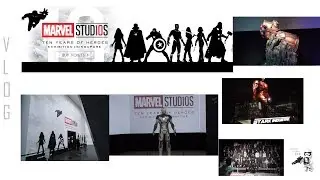 Marvel Studios: Ten Years Of Heroes Exhibition Singapore Walk-through | Twistedtrooper 232 Vlog #5