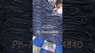 Jeans jogger pant Manufacturer and wholesaler In Kolkata #shortsvideo #thebongbusiness