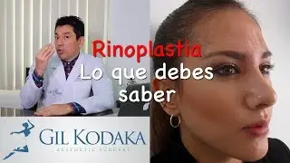 ¿Qué es la Rinoplastia? - La Cirugía de la Nariz