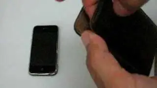 Вертикальный кожаный чехол iQase SWiFT для iPhone 4g-3g www.iQase.com