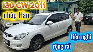 Lâu rồi mới tìm được Hyundai i30 CW 2011 màu trắng đẹp thế này | Xe nhập với nhiều điểm cộng