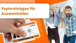 Papiereinlagen f&uuml;r Ausweish&uuml;llen - Produktvorstellung - Karteo GmbH