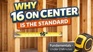 Why Walls Are Framed 16 Inches On Center (The Real Reason Explained)