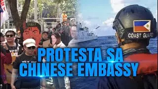 Protesta sa Chinese Embassy, isinagawa ng mga Makabayang Grupo | GNN