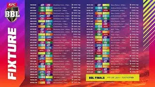 BBL 2020-21 Schedule  Cricket Australia Announces Revised Schedule For Big Bash League 2020-21