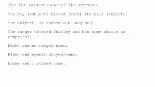 How to Write Better No.10: Strunk & White's Elements of Style: Usage Rule No.10