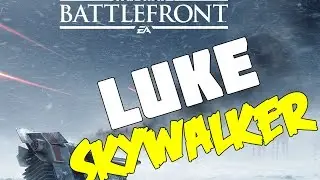 Star wars battlefront  играем  за Luke Skywalker