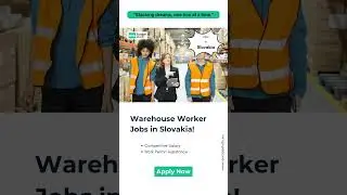 📦 Warehouse Worker Jobs in Slovakia! 📦