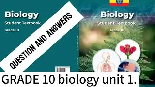 Grade 10 Biology Unit 1 MCQs (20 Questions)  Ethiopian New Curriculum Review | Sub-fields of Biology