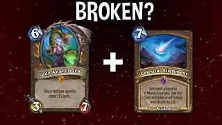 Hearthstone - Draw Your Whole Deck in 1 Turn and Play it for 0 Mana (Wailing Caverns Druid Combo)