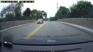 Near miss on the way to work.