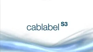Design and print your barcode and RFID labels with the Cablabel S3 Pro software