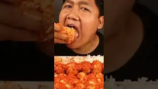 Bakso Telor Balado Merconpedass!!! #mukbang #baksomercon #telorbalado #sambalpedas #mukbangpedas