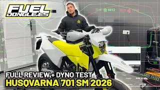 NUEVA HUSQVARNA 701 SM 2026 A FONDO!