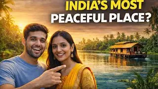 Why Do Foreigners Love Kerala Backwaters? 🇮🇳🌴 | Scenic Houseboat Journey