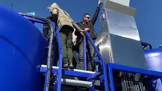 Training on cement batch mixers - ( 2) - Gulf Well Solutions FZCO