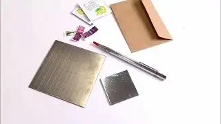 Titanium Plate With Manual Etching Pen