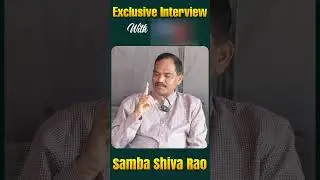 I Met KCR When Chandrababu Naidu Sent Me as In-Charge of Siddipet | Sambha Shiva Rao Exclusive