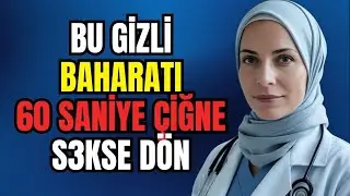 PEN1S Damarlarını A&Ccedil;MAK İ&ccedil;in Bu Baharatı 60 SANİYE &Ccedil;İĞNE !
