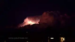 Lightning in Cumulo Nimbus Taupo Christmas 2022