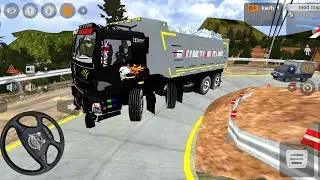 INDIAN BARATH BENZS OFF ROAD 12 WHEELER TIPPER TRACK DRIVING | BUS SIMULATOR INDONESIA | 
